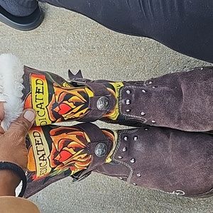 Ed Hardy size 6 women's boots